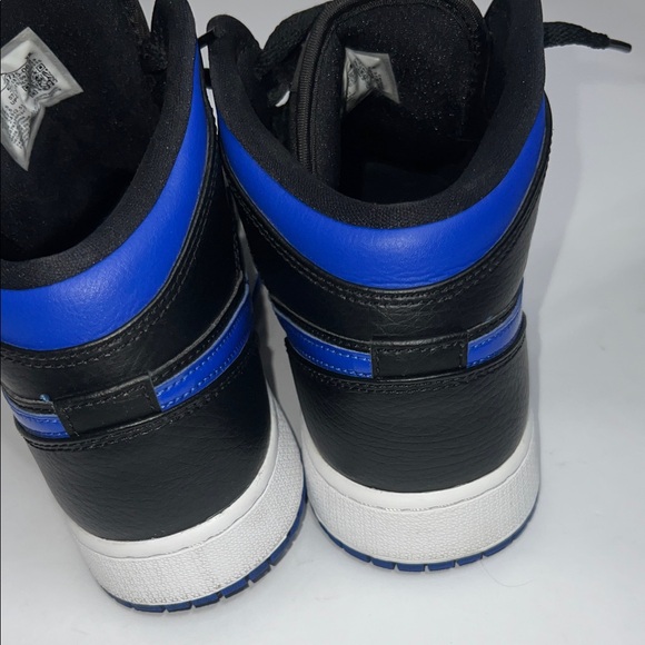 Nike Air Jordan 1 Mid - Black/Royal Blue 6.5Y - Picture 8 of 14